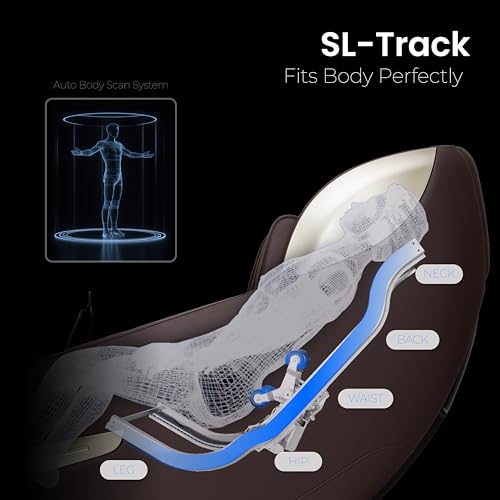 Brown Full Body Zero Gravity Massage Chair R62641
