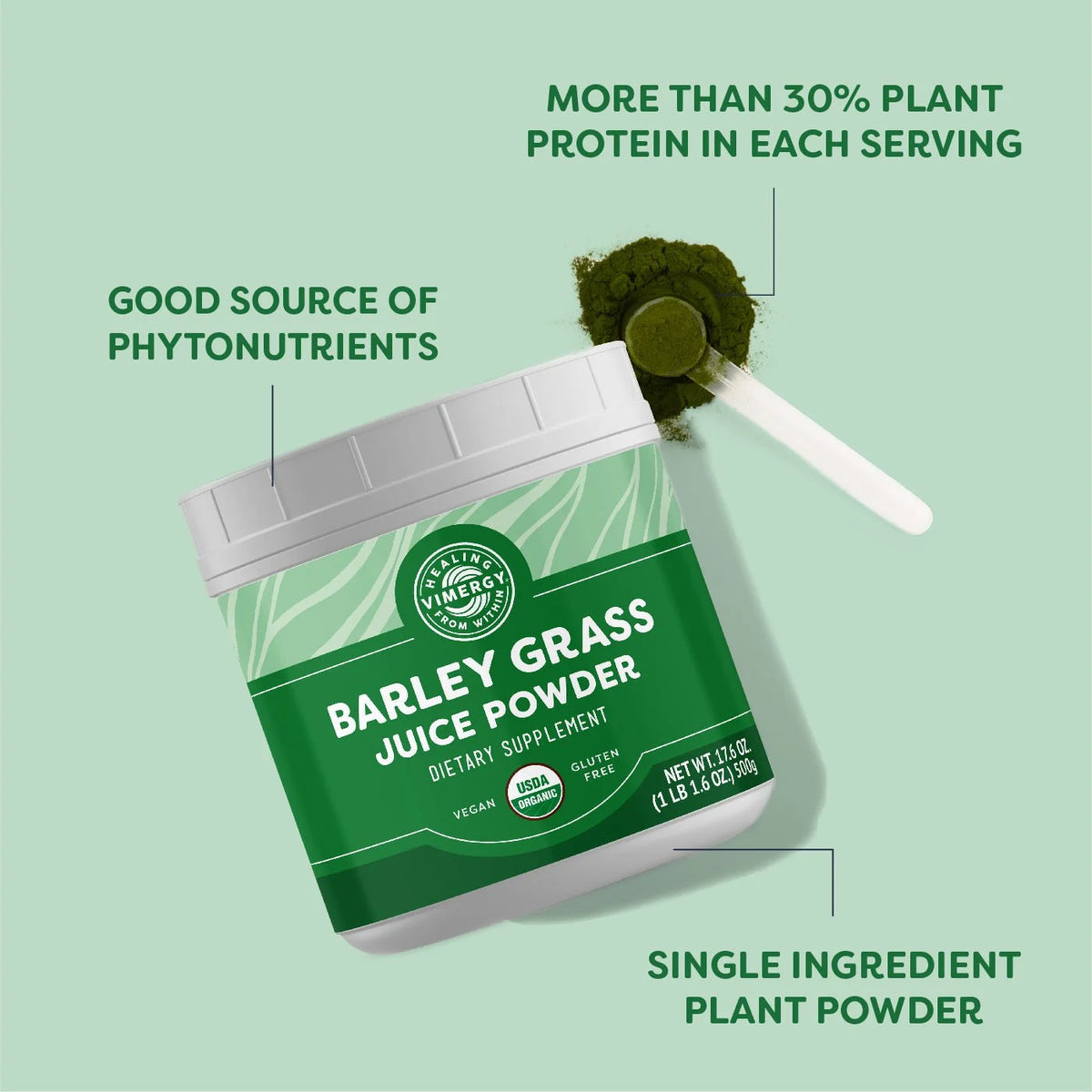 USDA Organic Barley Grass Juice Powder F518920