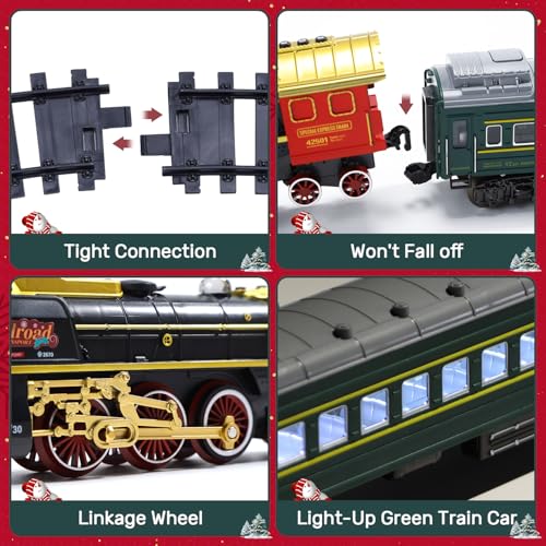Electric Train Set with Smoke, Sound and Lights R574648