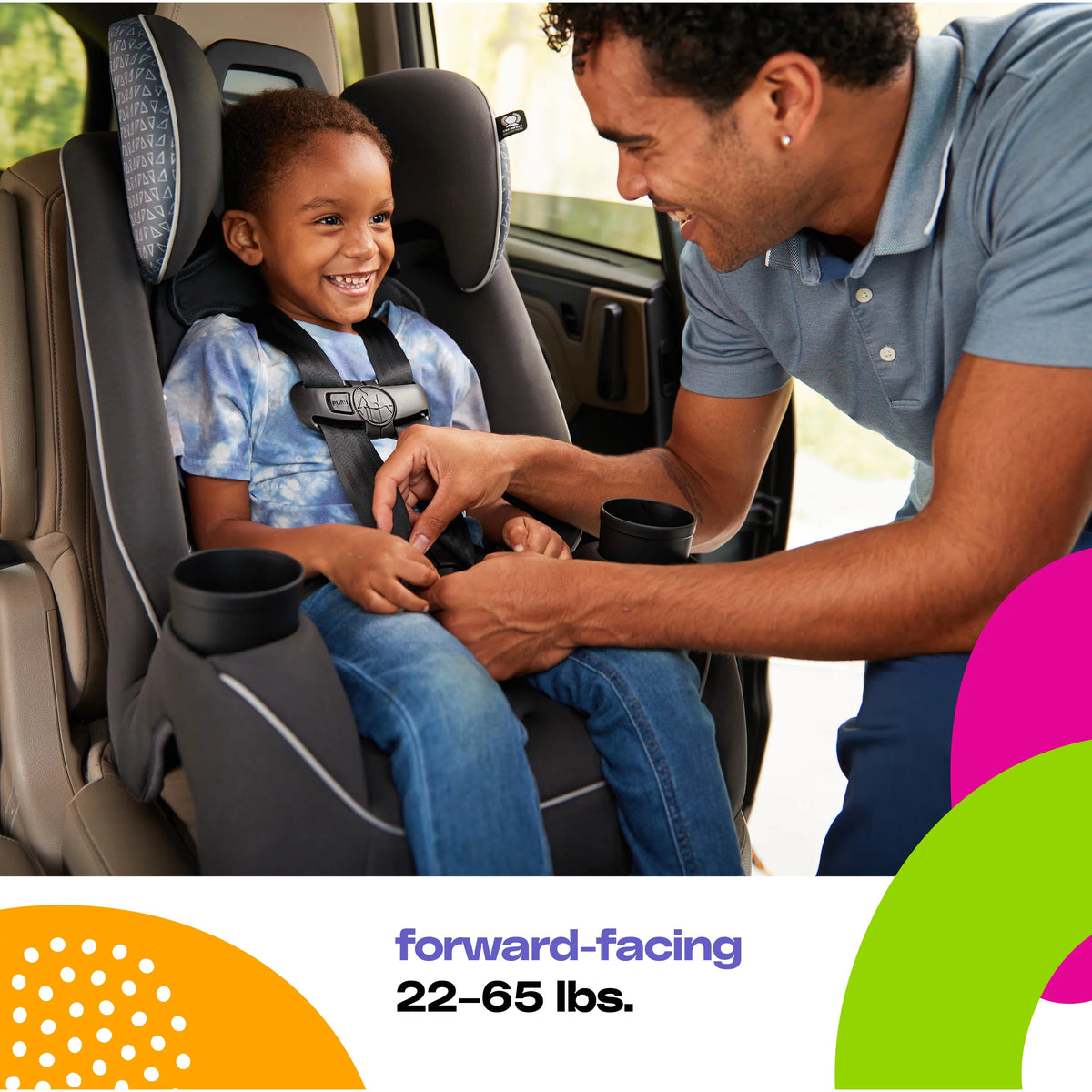 Kids All-in-One Convertible Car Seat S354