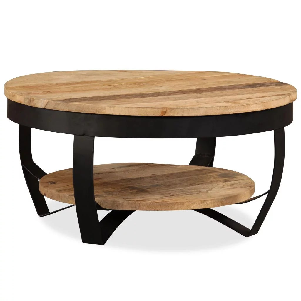 Solid Rough Mango Wood Coffee Table V353092