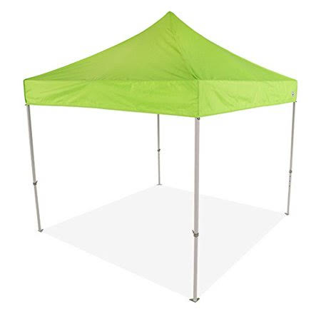 10x10 Pop Up Canopy Tent with Wheeled Roller Bag, White P78227