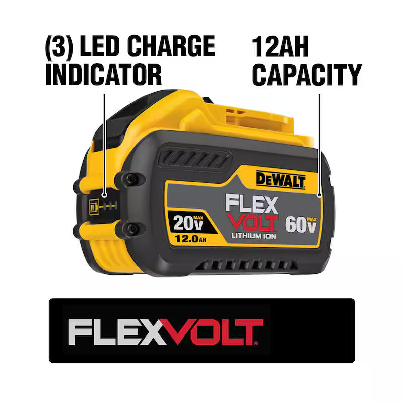 20V/60V MAX Lithium-Ion 12.0Ah Battery 2-Pack H6866