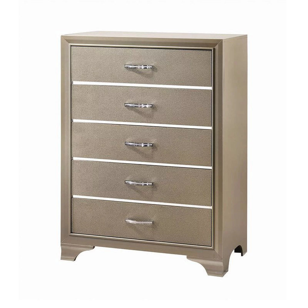 5 Piece Queen Wood Bedroom Set X6935