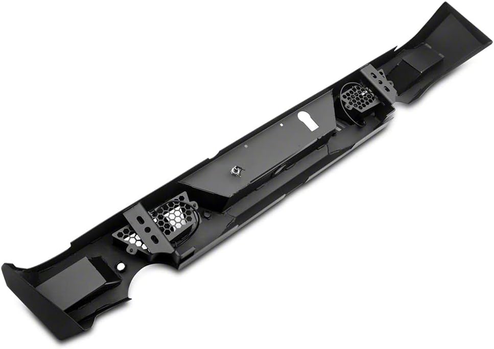 Textured Black Rear Bumper with LED Spot Lights N652