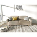 Beige Mid-century Modern Sofa B8501