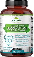 Delayed Release Serrapeptase 120 Vegan Capsules X258779