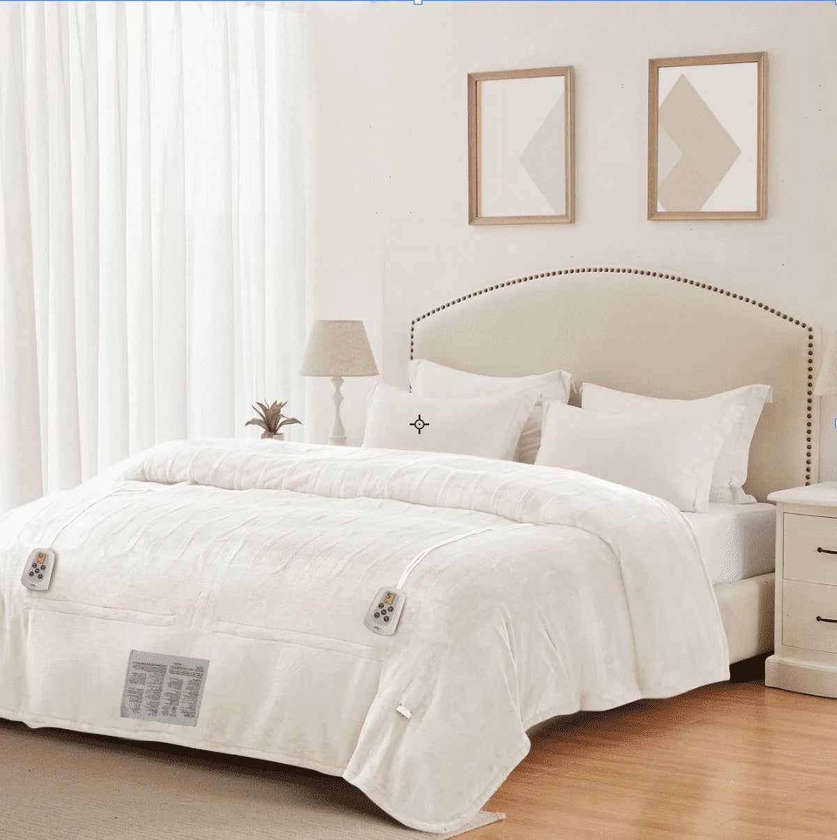 King Size Dual Control Washable Heated Blanket U836293