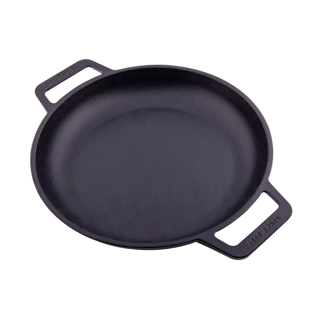 10-Inch Cast Iron Round Skillet with Double Loop Handles I5626