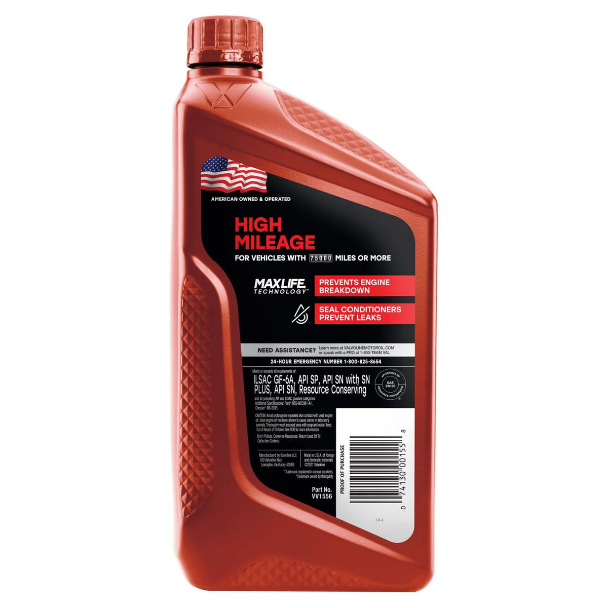 5W-30 Synthetic Blend Motor Oil 1 QT E56701