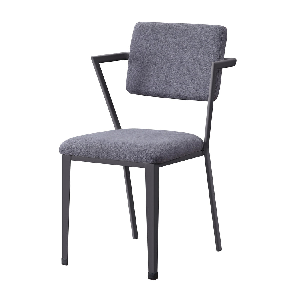 Grey Upholstered Office Chair U487
