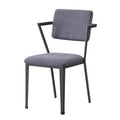 Grey Upholstered Office Chair U487