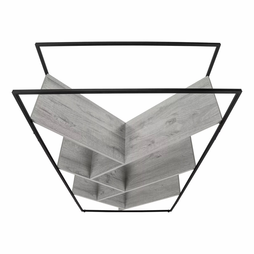 Grey Laminate 3 Tier Bookshelf X565