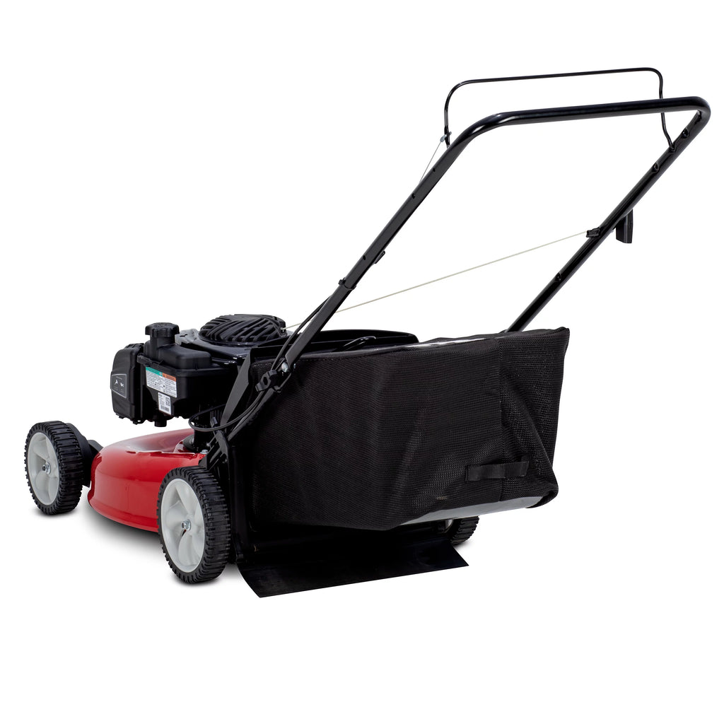 21-in Walk Behind Push Gas Powered Lawn Mower T501