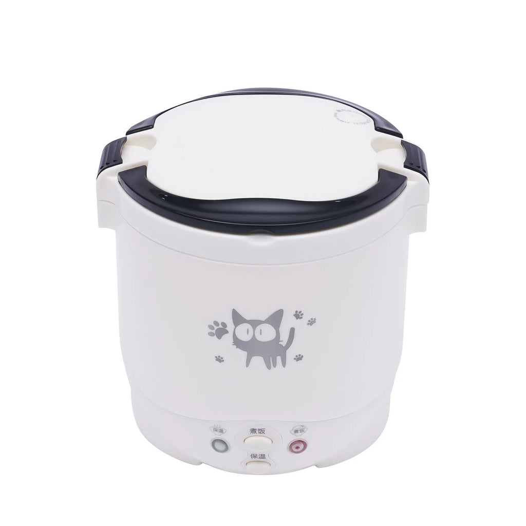 White 12V Mini Rice Cooker Z809553