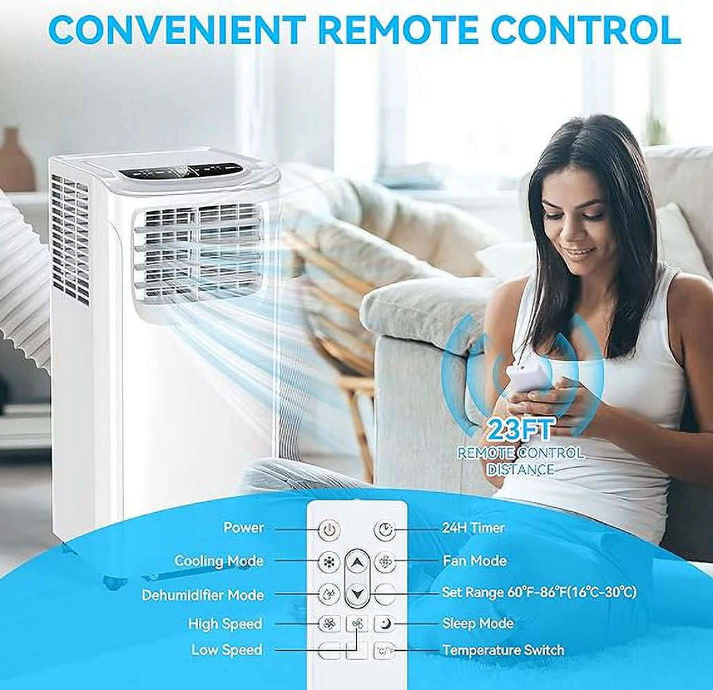 Portable Air Conditioners 8500 BTU White F9106