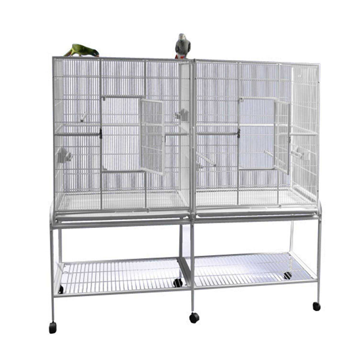 Double Flight Cage with Divider R12749