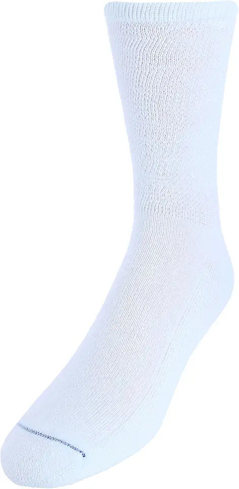 Big and Tall Diabetic Circulatory Crew Work Socks 4 Pairs L296