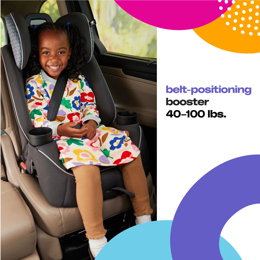 Kids All-in-One Convertible Car Seat S354