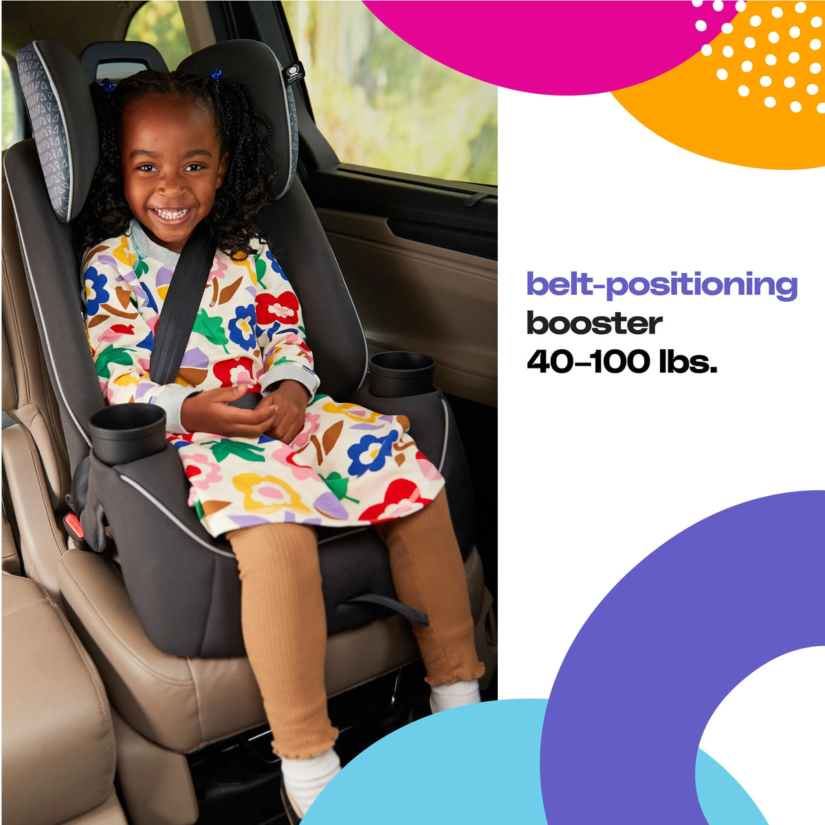 Kids All-in-One Convertible Car Seat S354