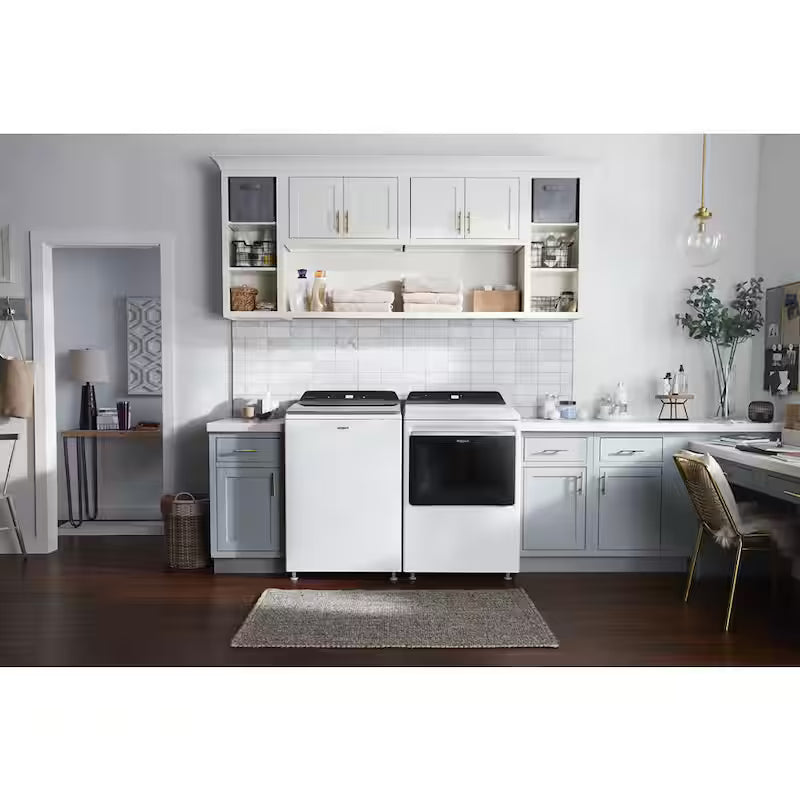 White 7.4 cu. ft. Front Load Electric Dryer S104