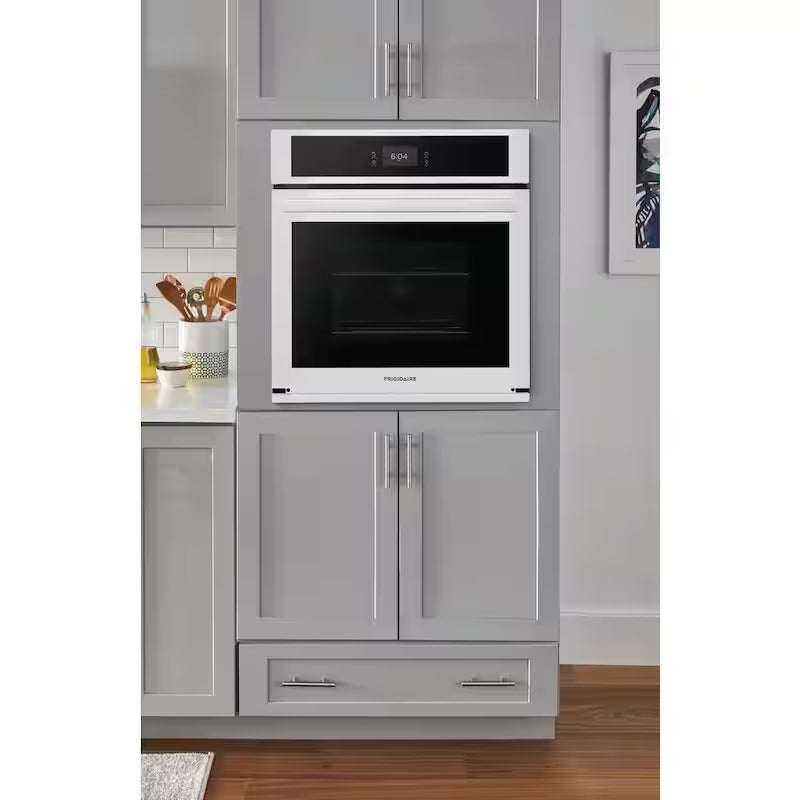 27 in. Single Electric Built-In Wall Oven with Convection in White R72788