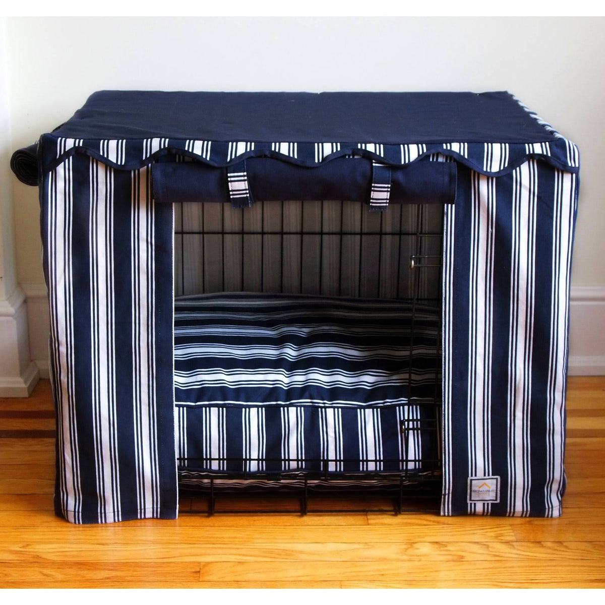 Nautical Stripe Crate Cover Medium Z844470