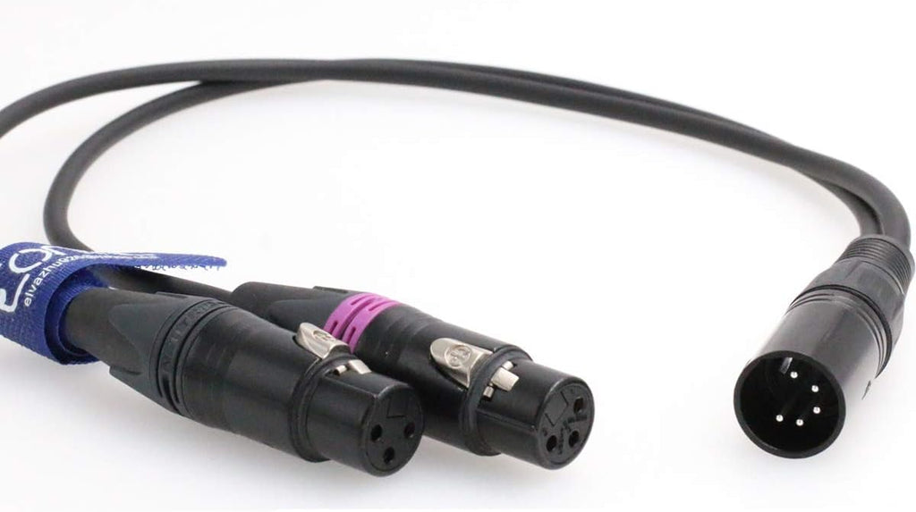 5-pin to 3-pin XLR Audio Signal Cable R873893
