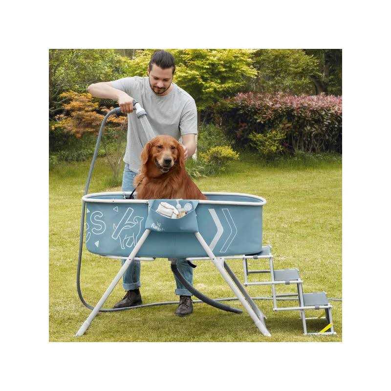 Big Dog Bath Tub with Stairs Z461