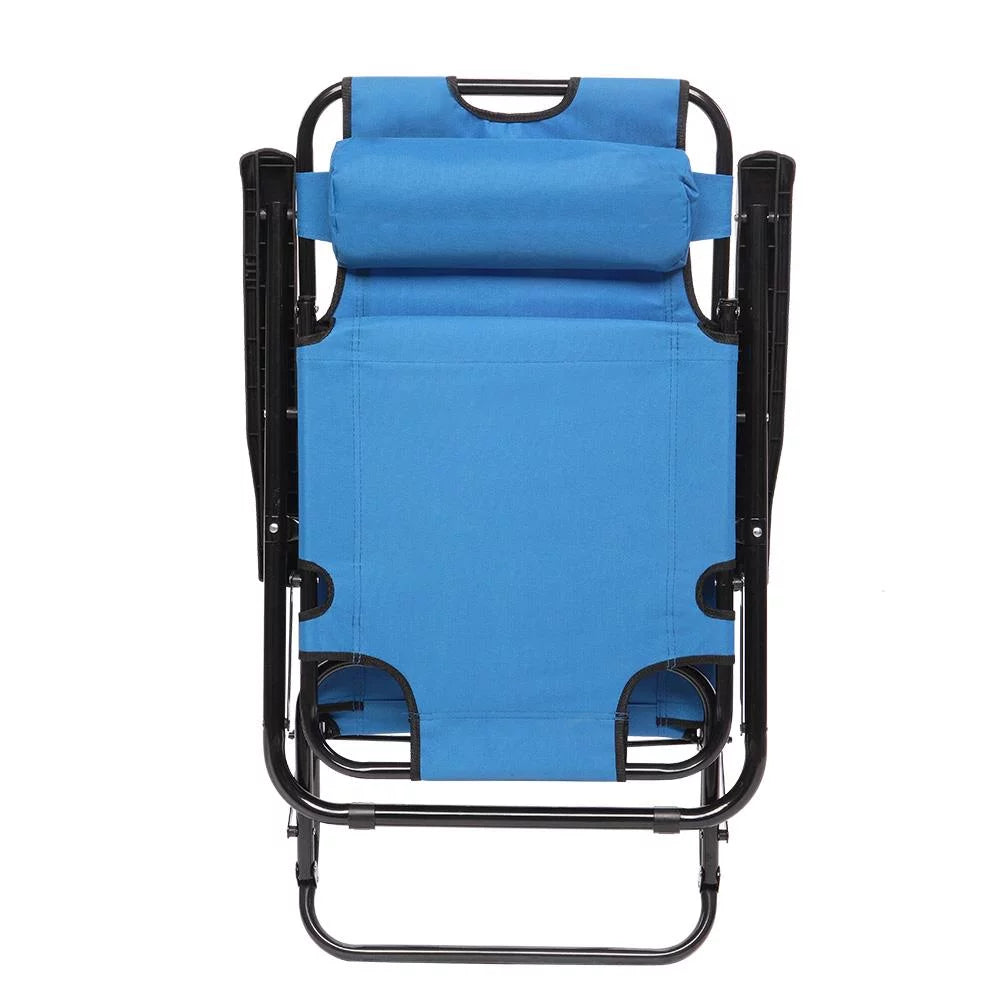 Folding Lounge Chaise Recliner Portable Chair B70688