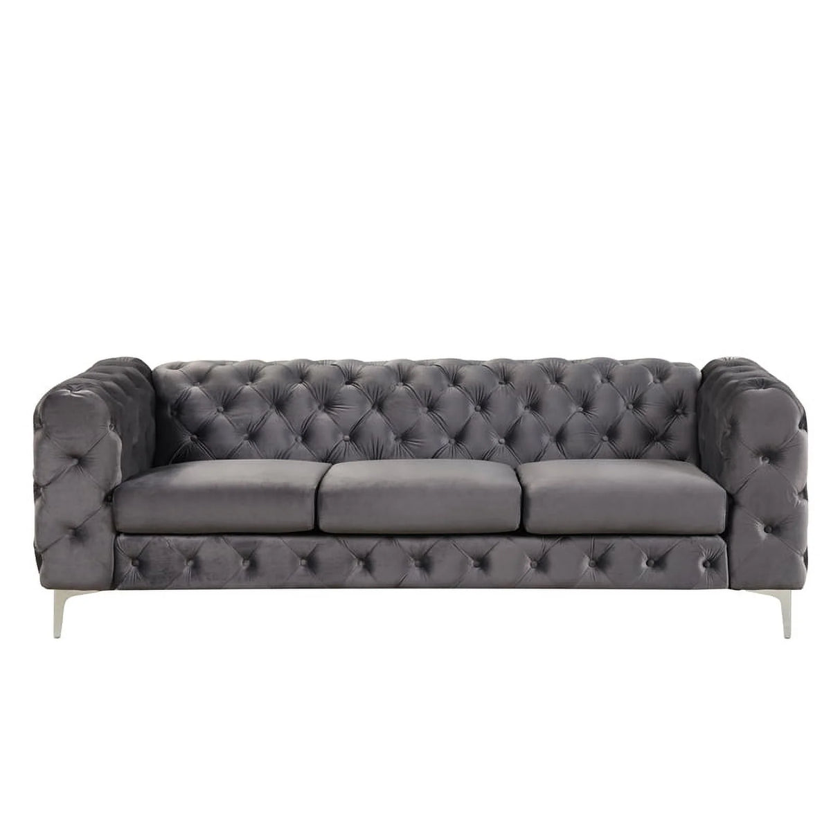 Velvet Loveseat Sofa P376649