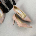 Pink Suede Pumps W561762
