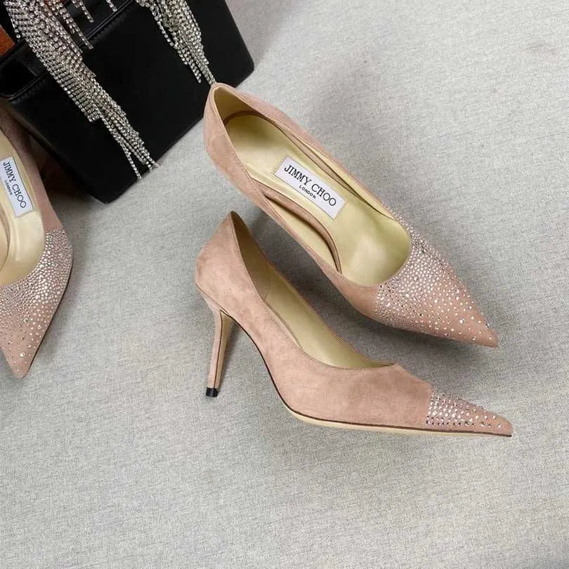 Pink Suede Pumps W561762