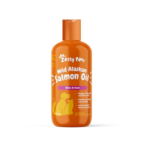 Wild Alaskan Salmon Oil for Dogs & Cats 8.5 Fl Oz Q194