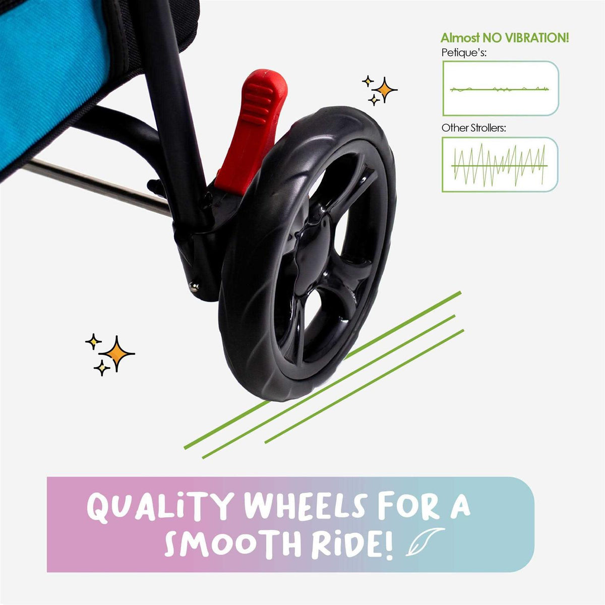 Double Decker Pet Stroller Q752