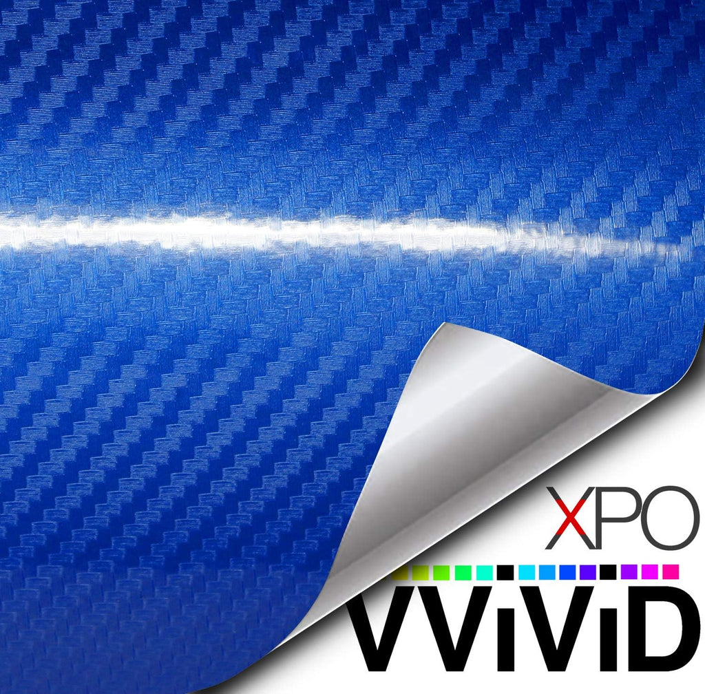 High Gloss Black Carbon Fiber Vinyl Wrap Film 3ft x 5ft Pack of 2 K1457