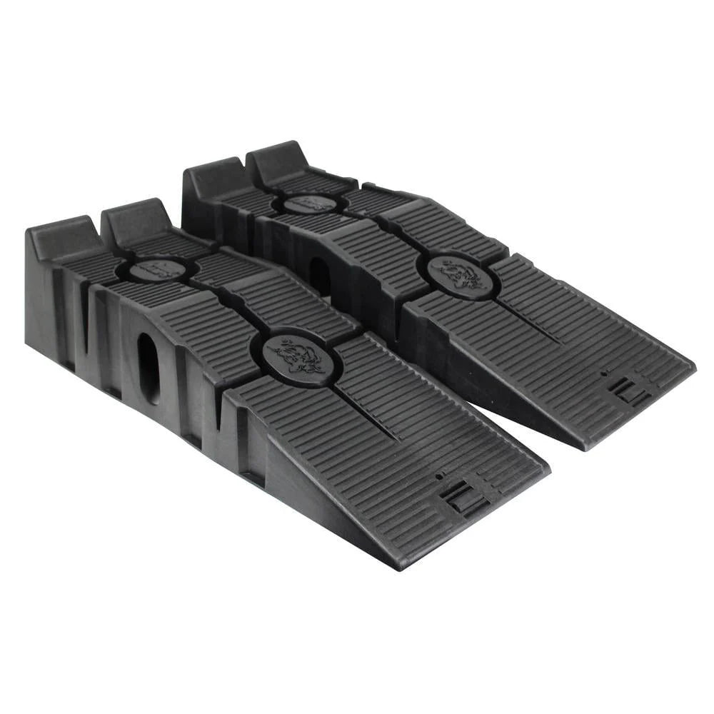 Black Resin Vehicle Ramp Pair 12,000lb 2 Pieces M1261
