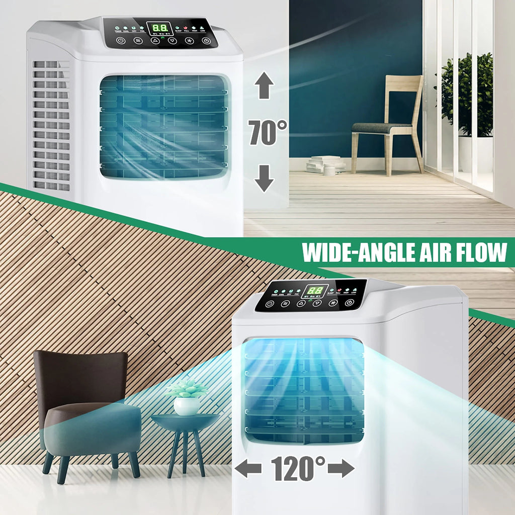 5500 BTU Portable Air Conditioner & Dehumidifier with Window Kit J48888