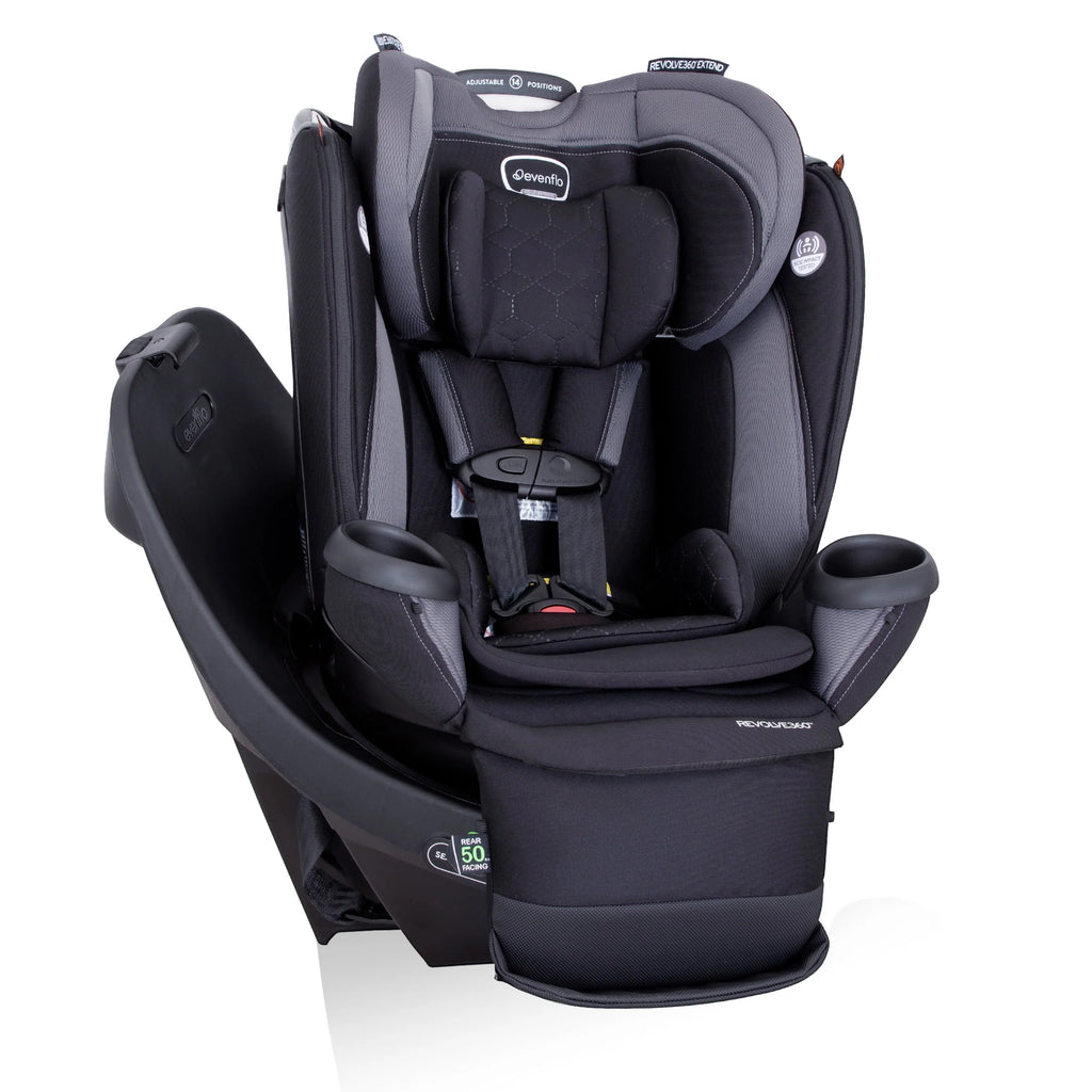 All-in-One Rotational Car Seat with Quick Clean Cover J2105