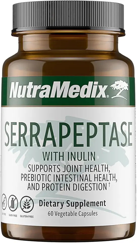 Serrapeptase Supplement 60 Capsules T25549