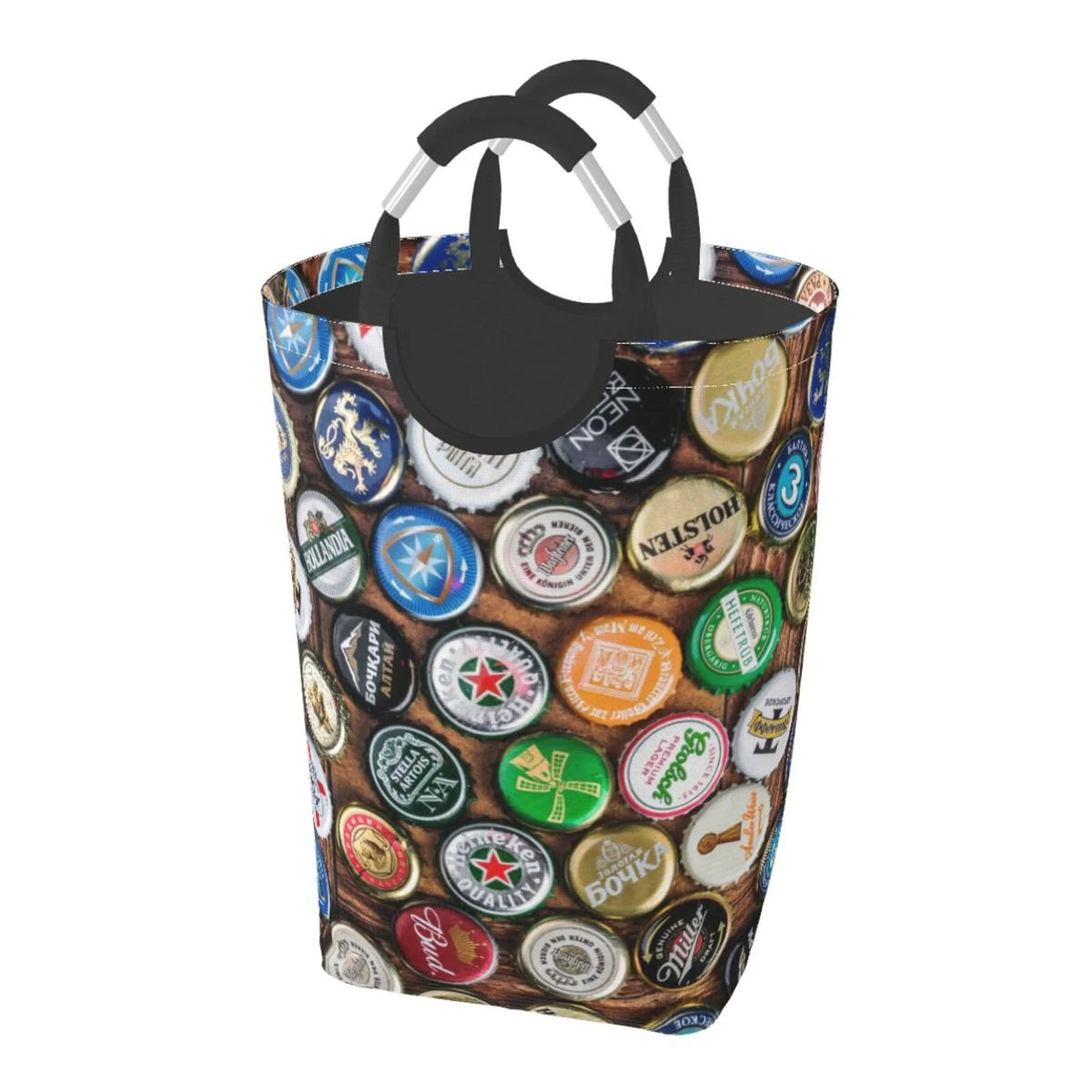 Large Canvas Fabric Collapsible Laundry Hamper E2620