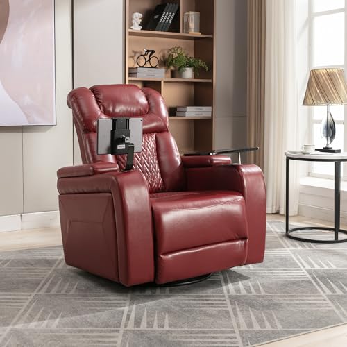 Electric Recliner Chair with USB Charge Port and Cup Holders V9739