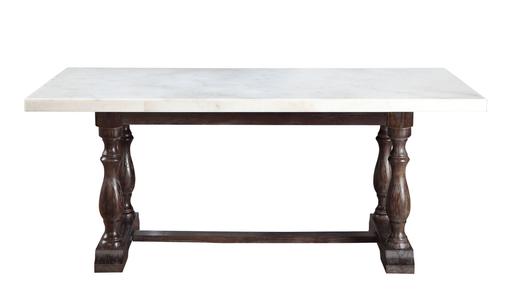72" Marble Top Dining Table X984