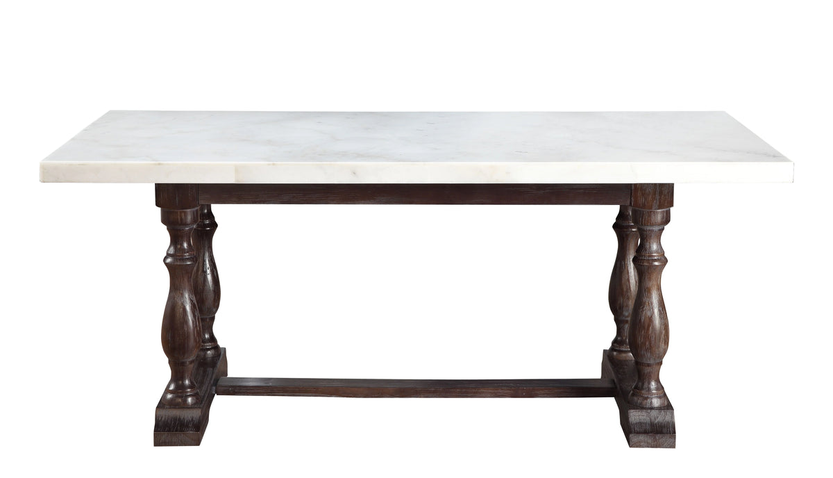 72" Marble Top Dining Table X984
