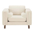 White Boucle Chair I65651