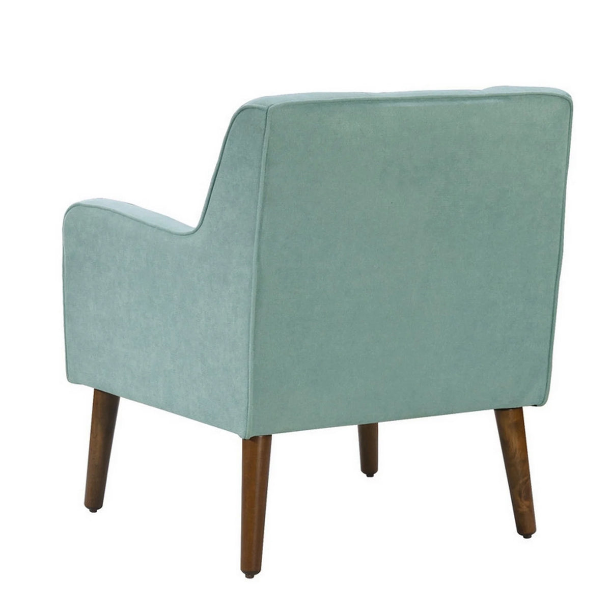 Teal Fabric Button Tufted Accent Chair H9769