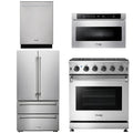 30 Propane Gas Range, Microwave, Refrigerator, Dishwasher Y78808