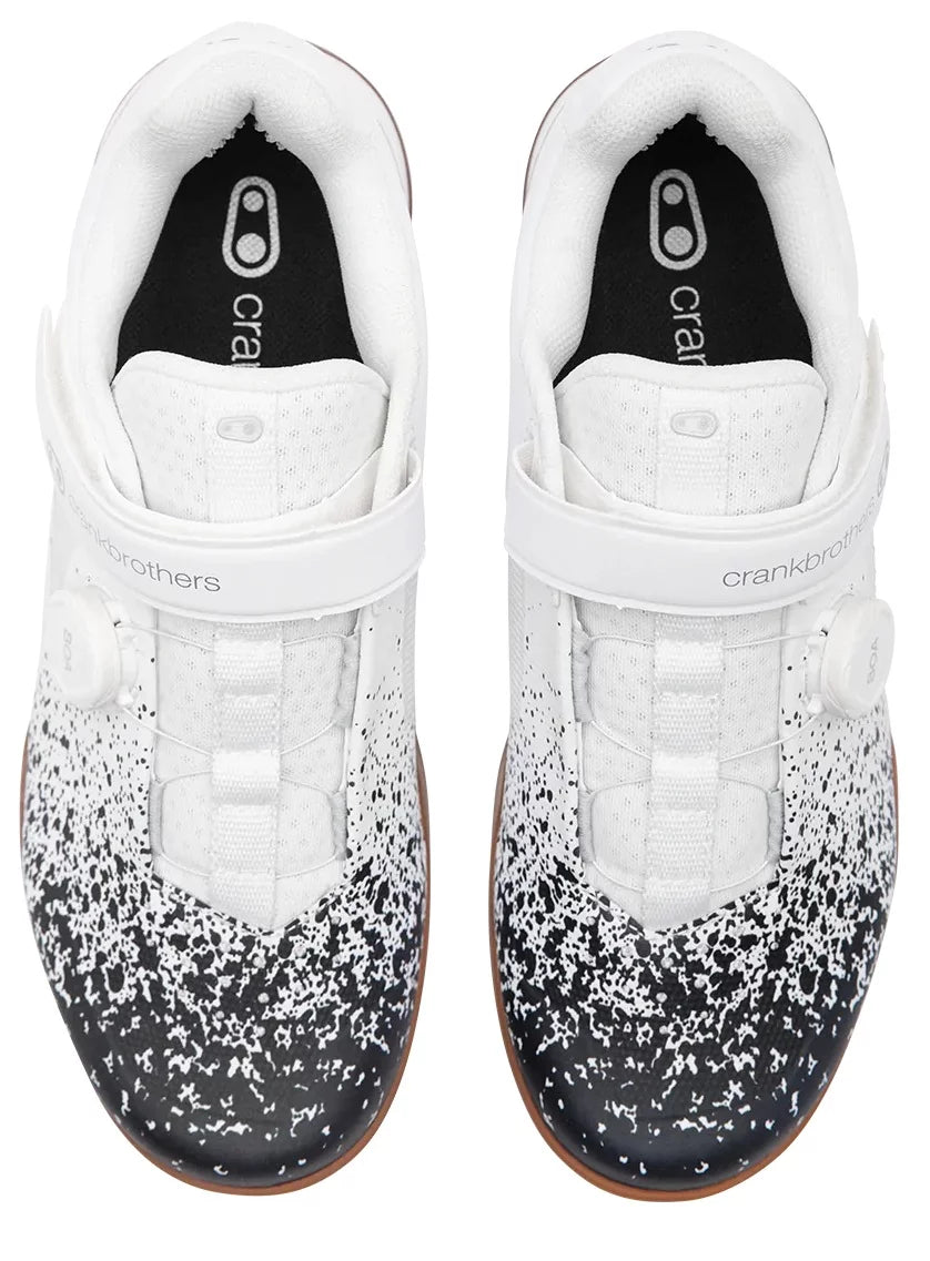 White Clip-In Mountain Bike Shoes I57924