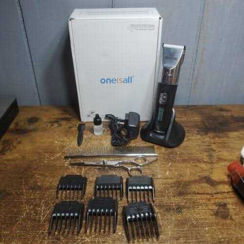 Cat Hair Trimmer 4 Speed Quiet Cordless Grooming Kit G73007
