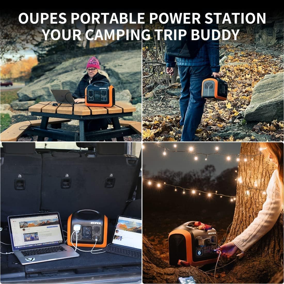 1200W 992Wh LiFePO4 Portable Power Station W855964